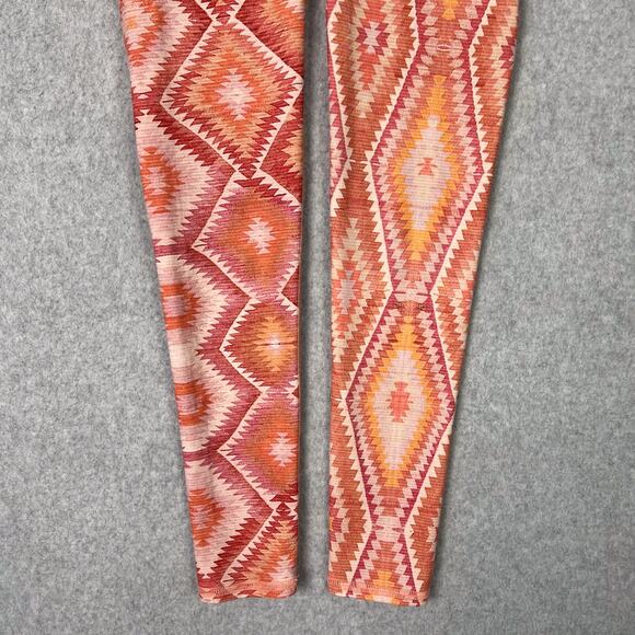 Niyama Sol Womens S Kilim Barefoot Leggings in Melon - Picture 4 of 9